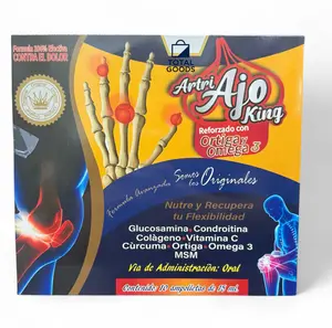 Artri Ajo King Reforzado Con ortiga y omega 3 Ampolleta Bebible