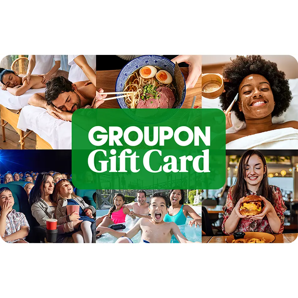 Groupon eGift Card | Local Deals, Experiences, Activities & Dining