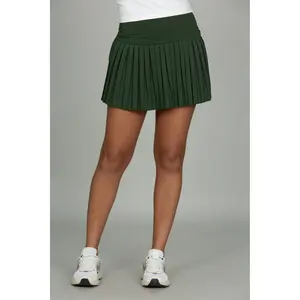 15" Forest Green Pleated Tennis Skirt