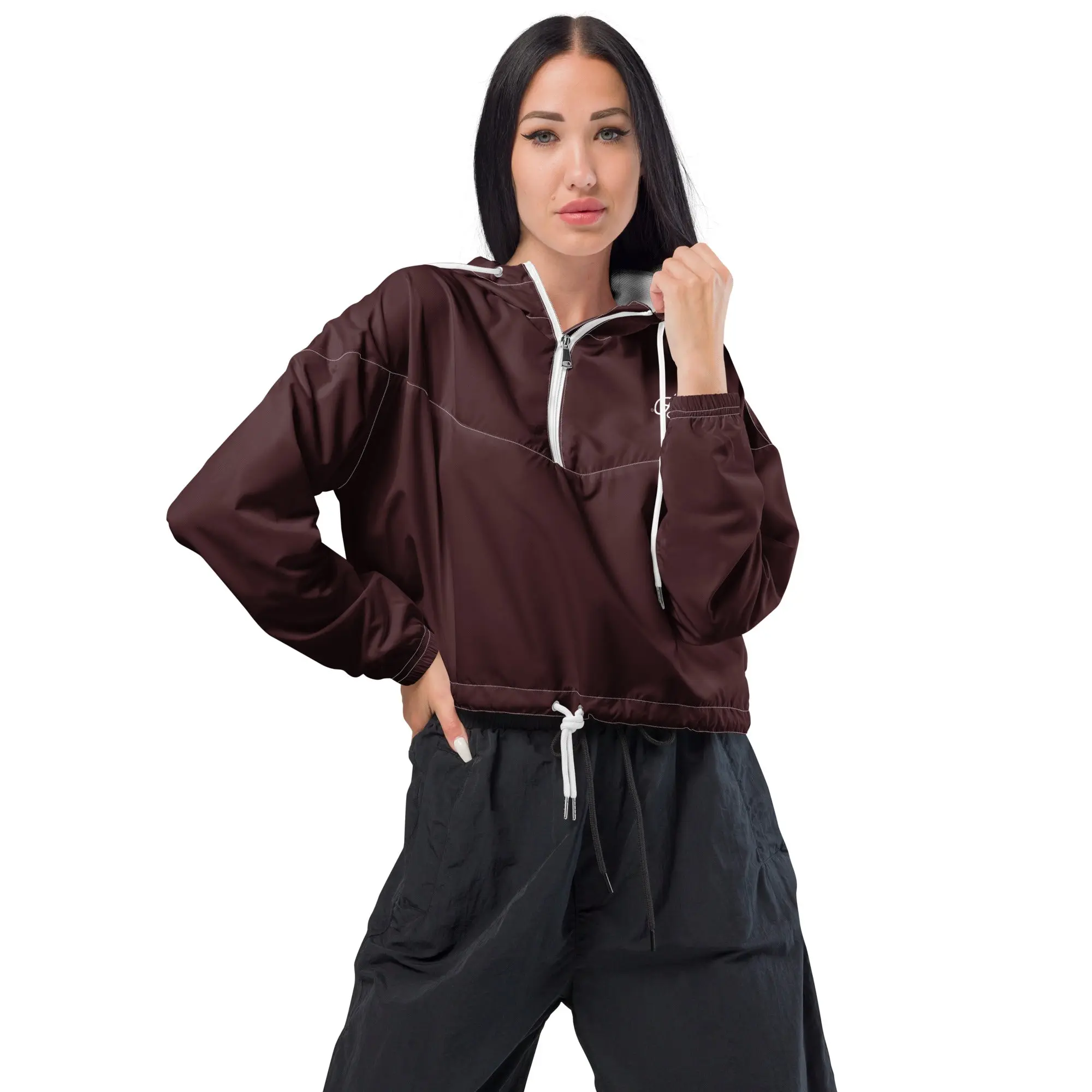 Garnet Women’s Cropped Windbreaker