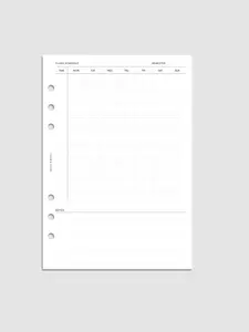 Academic Planner Inserts