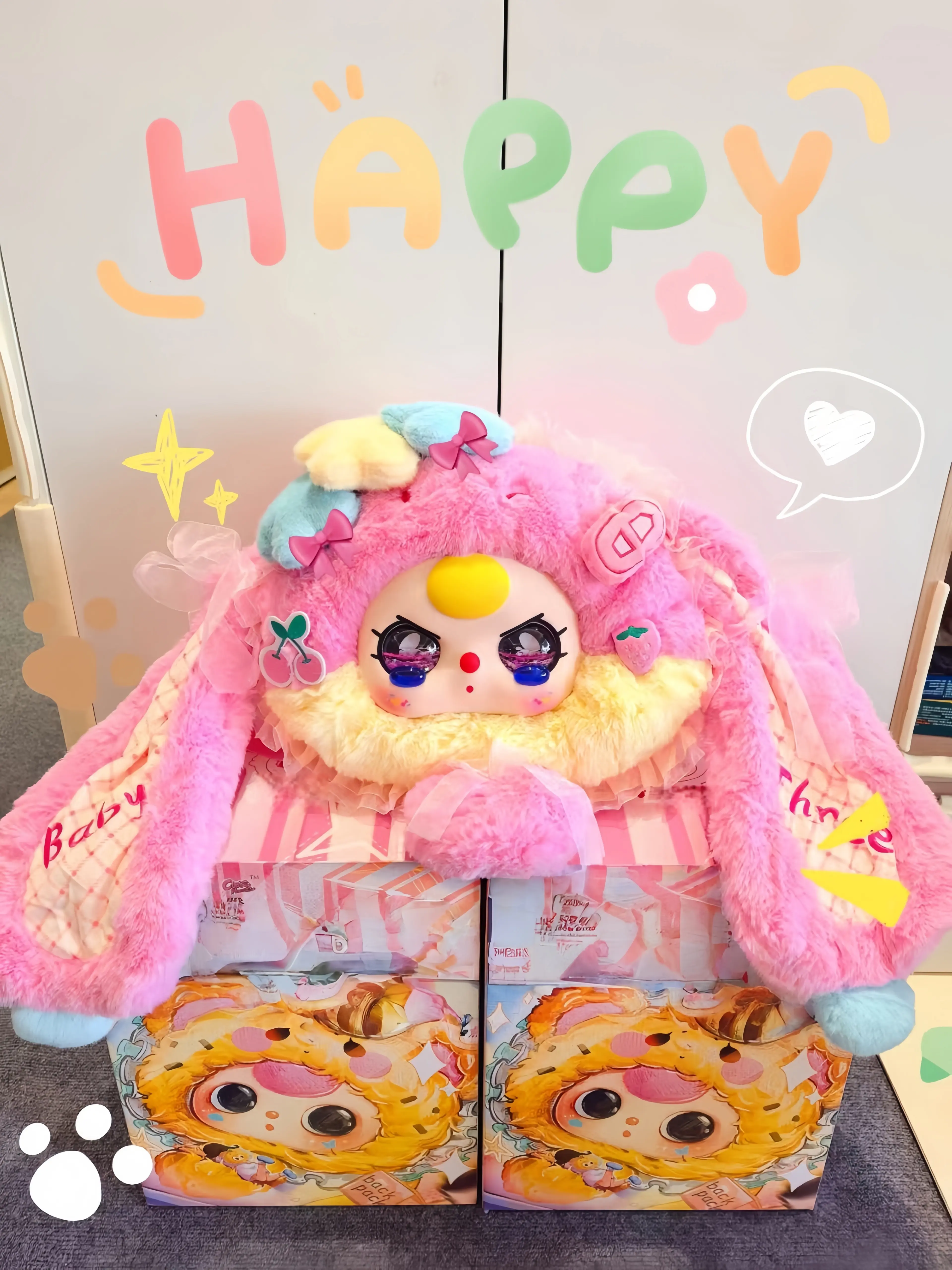 Baby Three 800% FairyTale Backpack Confirmed Bunny Baby Three 800% Fairytale World Big Head Bag | Mercari main image 2