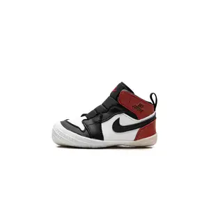 Air Jordan 1 Crib Bootie "Black Toe Reimagined" HJ9289 061