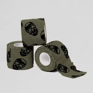 Gymreapers Skull Tape - OD Green - Heavy Duty 3-Pack 2" Adhesive Tape for Hand Protection Gymreapers Skull Tape - OD Green - Heavy Duty 3-Pack 2" Adhesive Tape for Hand Protection