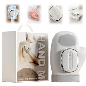 Hand Massager for Arthritis & Carpal Tunnel, Heated & Pressurized, 3 Massage Modes, 5 Intensity Levels, Christmas Gift for Men & Women