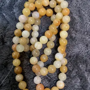 Golden strand 8mm strand Beads