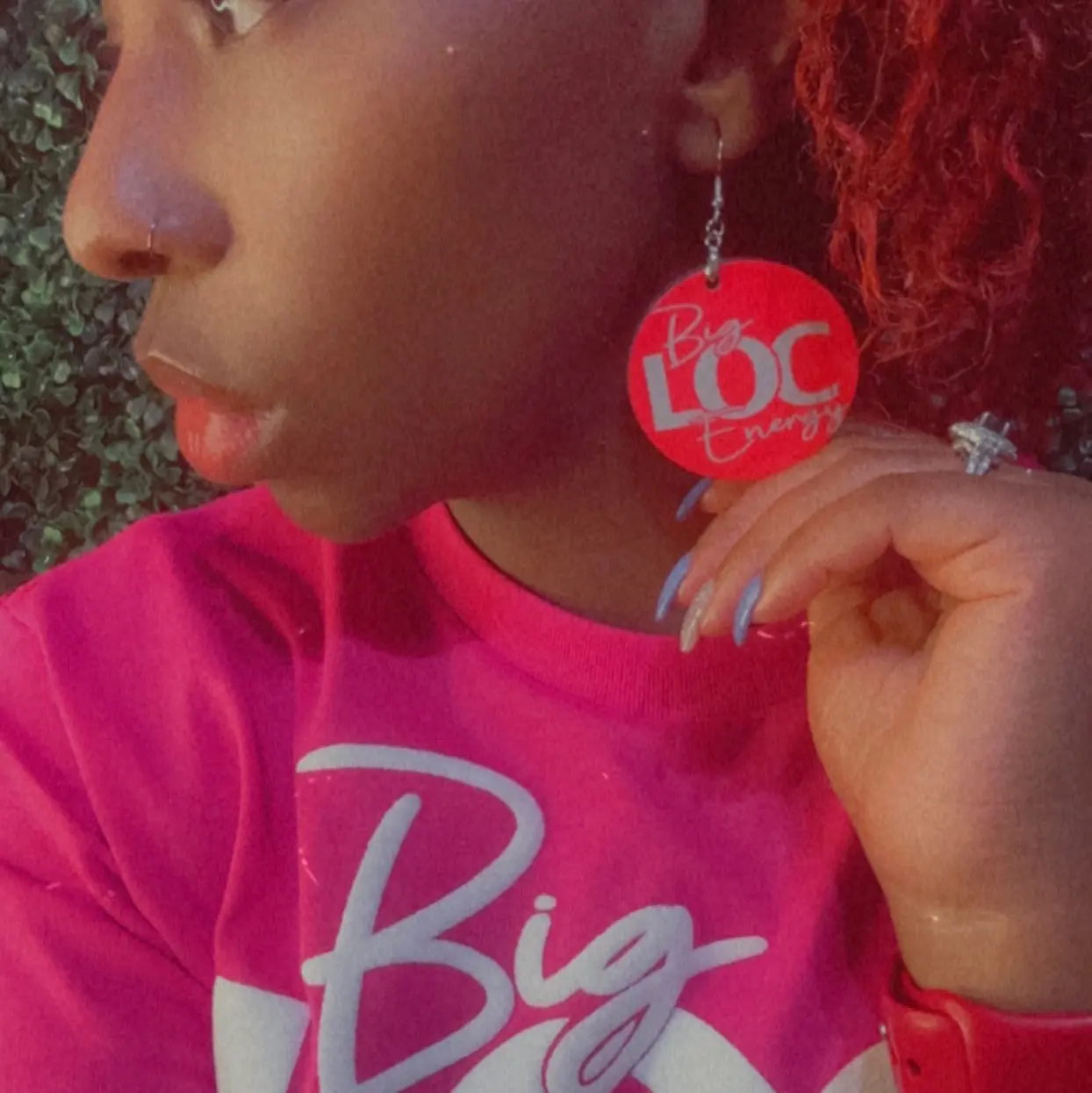 Big Loc Energy Earrings Female