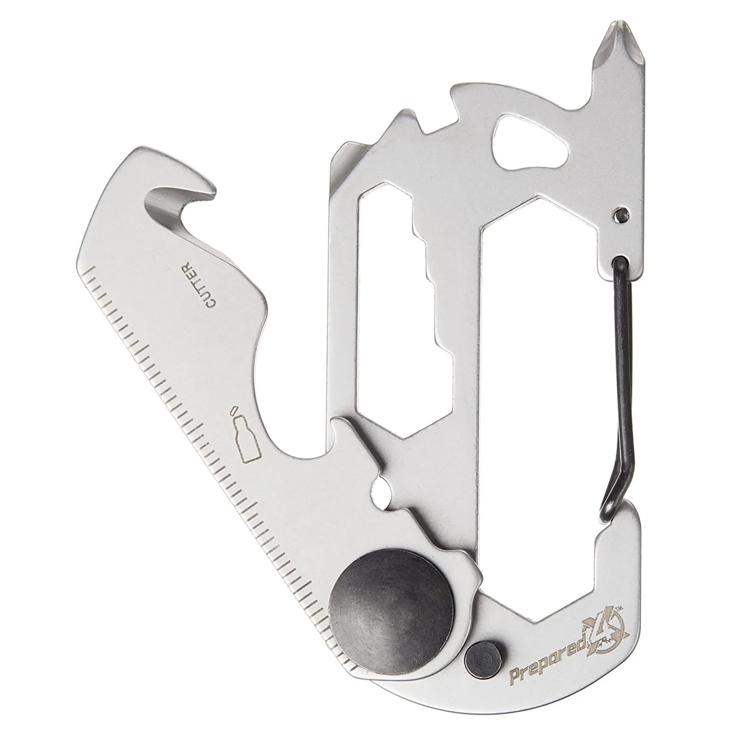P4X Multitool Carabiner Keychain – 10-in-1
