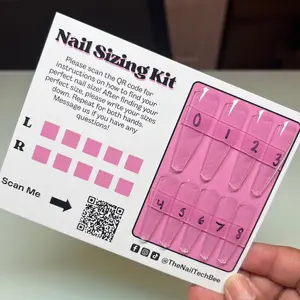 Press On Nail Sizing Kit