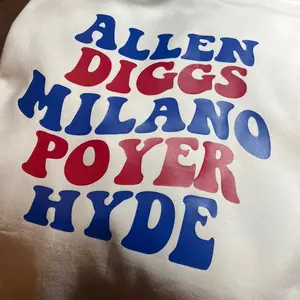 Bills Crewneck | 100% Cotton White