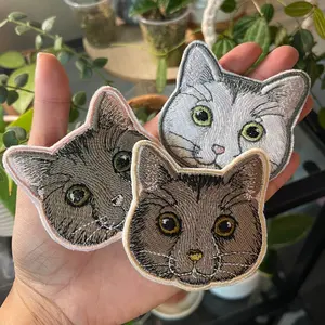 Custom Cat Iron On Patch