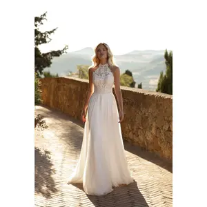 Bohemian Whispers A-line Gown