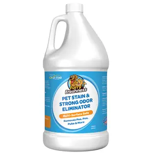 FurryFreshness Pet Stain & Strong Odor Eliminator - Gallon Refill