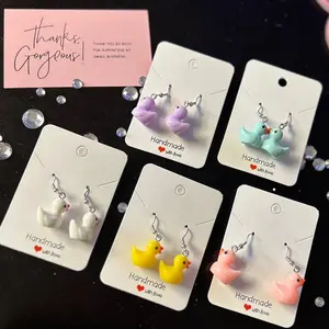 Cute 5 Pc Ducky Earrings