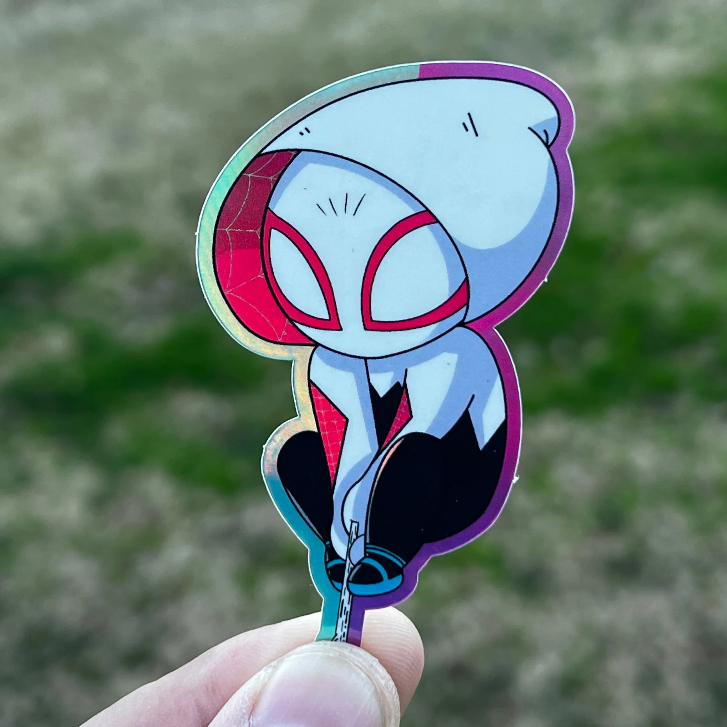 Drummer Spider Sticker
