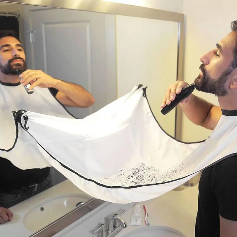 Man Hair Beard Shaving Catcher Apron