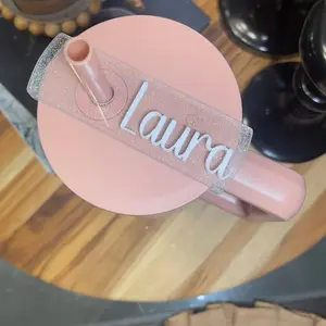personalized 40oz name tag round Cup Drinkware