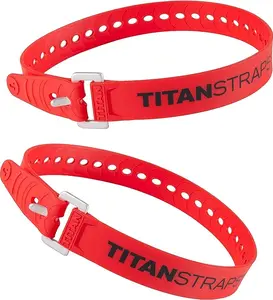Titan Straps - Industrial 25" Length / 2-Pack - Red