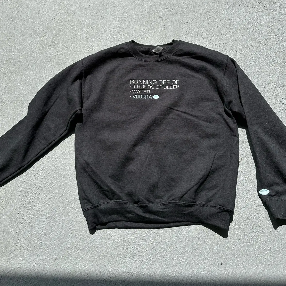 Glow in the dark meme sweater