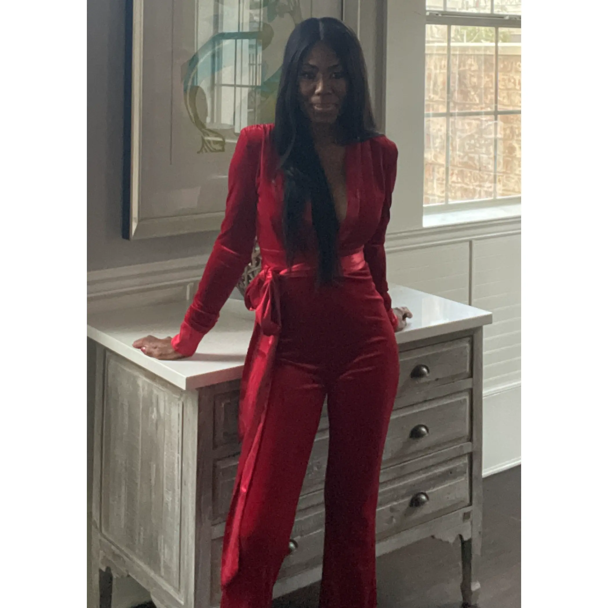 Velvet Jumpsuit
