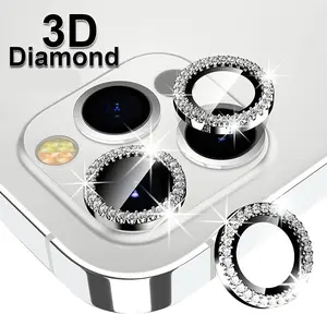 IPhone Diamond Camera Lens Protector Accessories Tempered