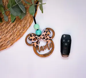 Mouse Inspired Car Charm Ornament