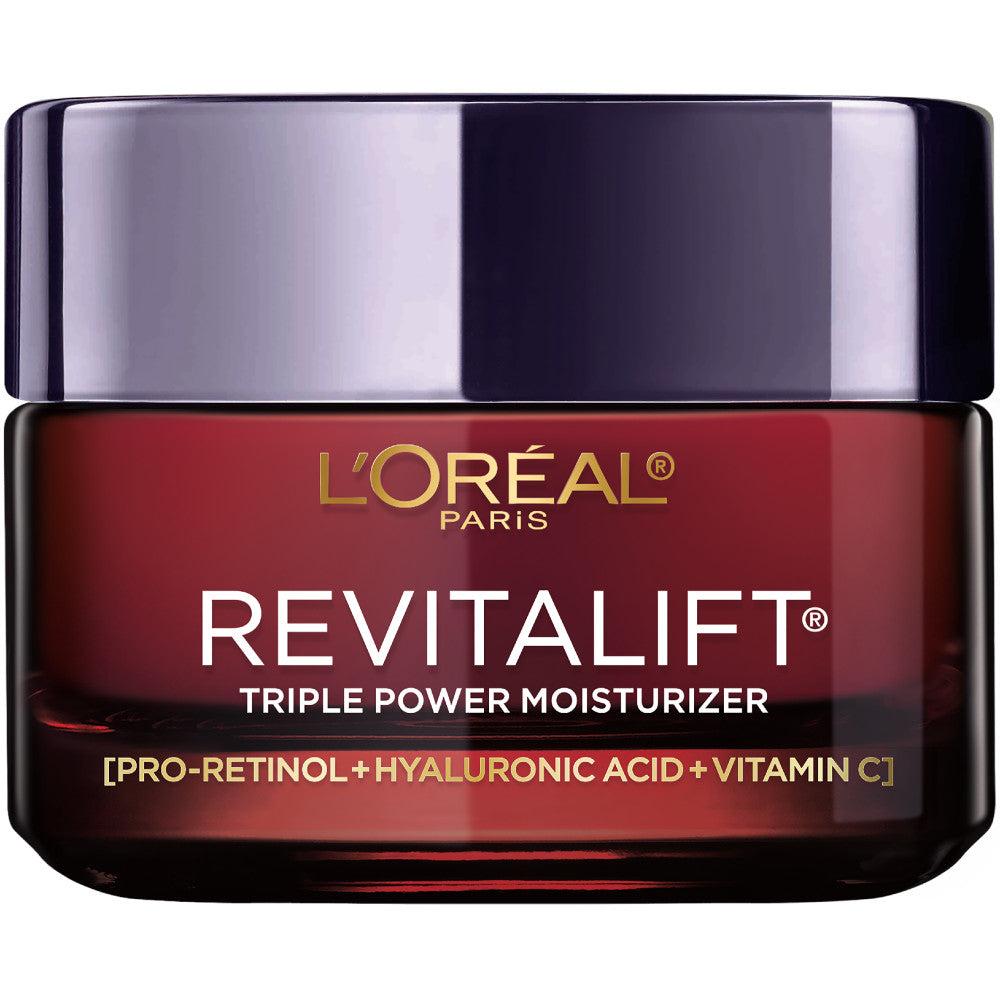 L'Oréal Paris Revitalift Triple Power Anti-Aging Face Moisturizer, 1.7 fl oz