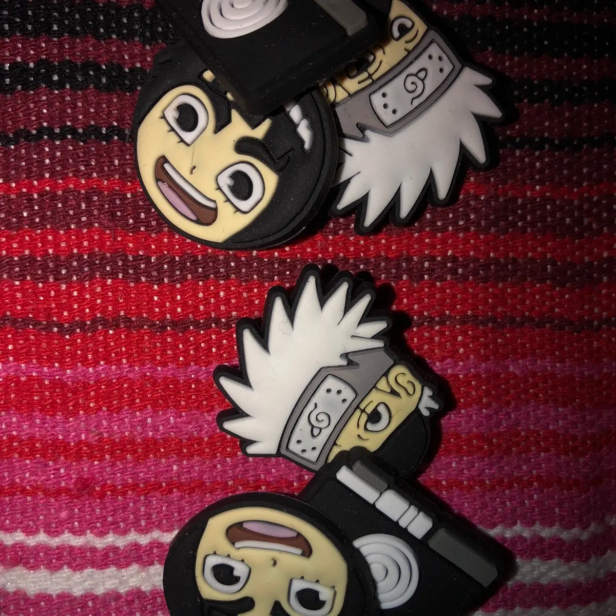 Anime croc charms