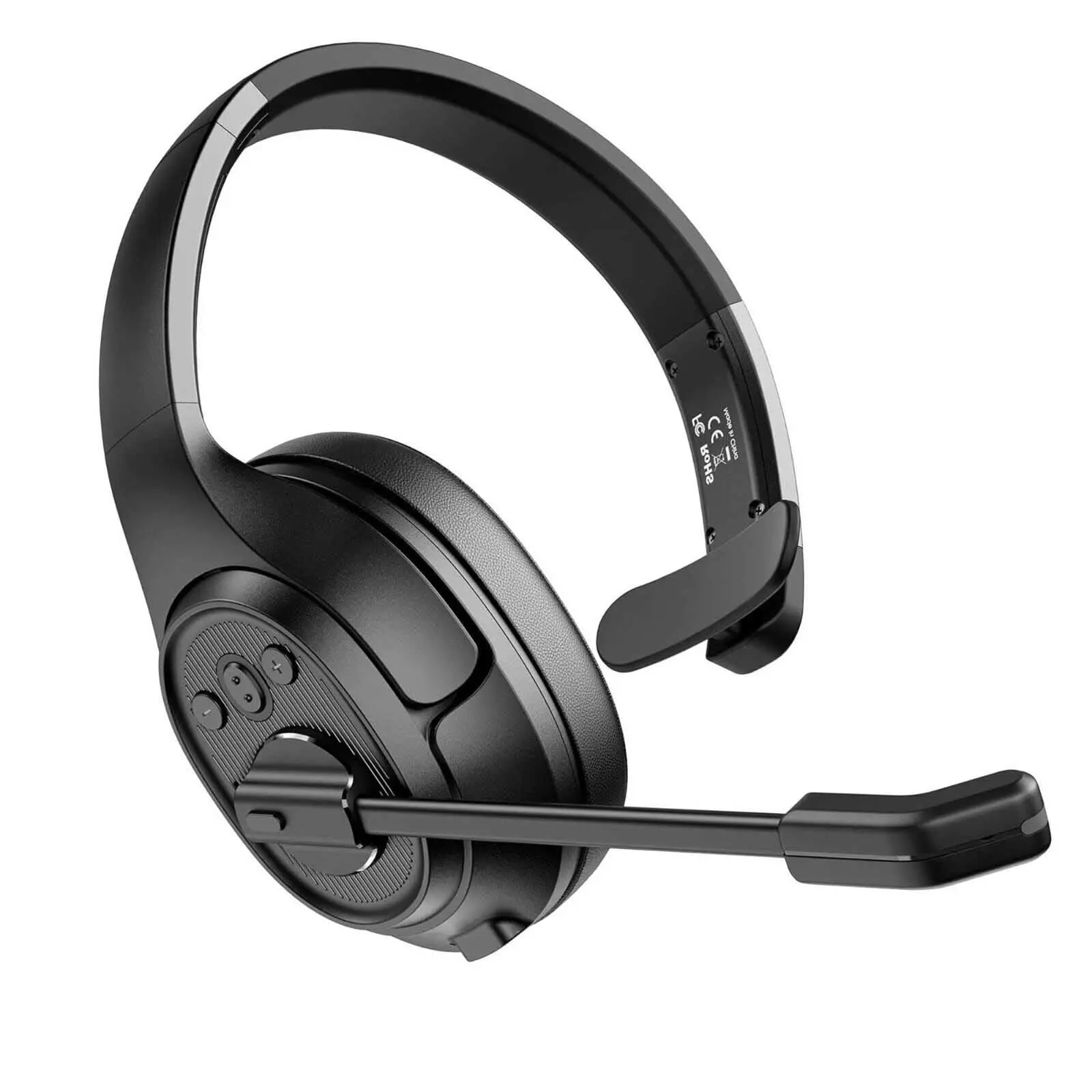 EKSA Noise Cancelling Trucker Bluetooth Headset with Microphone Trucker Audio Earphones
