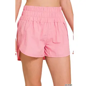 Lena windbreaker smoked waistband running short