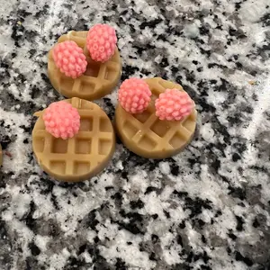 Raspberry waffle soy wax melts