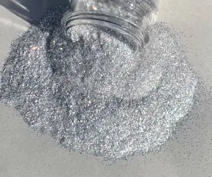 Winter Wonderland White Custom Mix Glitter 2 Oz. Bags High Quality Polyester UV Resistant Solvent Resistant for Epoxy Nail Polish Tumblers Ornaments Slime Resin Dominoes Chess Pieces