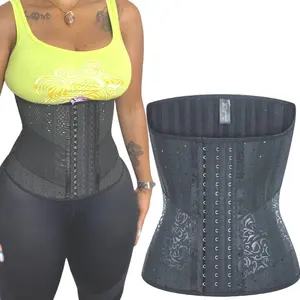 ChrissyK's Waist Trainer Corset " Brace" | High Back Waist Trainer | Girdle Shapewear Corset Waist Cincher Comfortable Waist Trainer Corset Plus Size Waist Trainer Back Support Posture Correction Tight Lace Post Partum Trainer  Weight Loss Shaper Journey