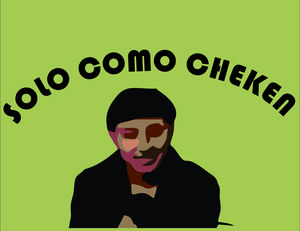 Solo Como Cheken - Glass Decal / Calcamonia para Vidrio