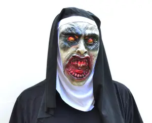 VALAK The NUN Halloween Comic-con Cosplay Latex Costume Mask Scary