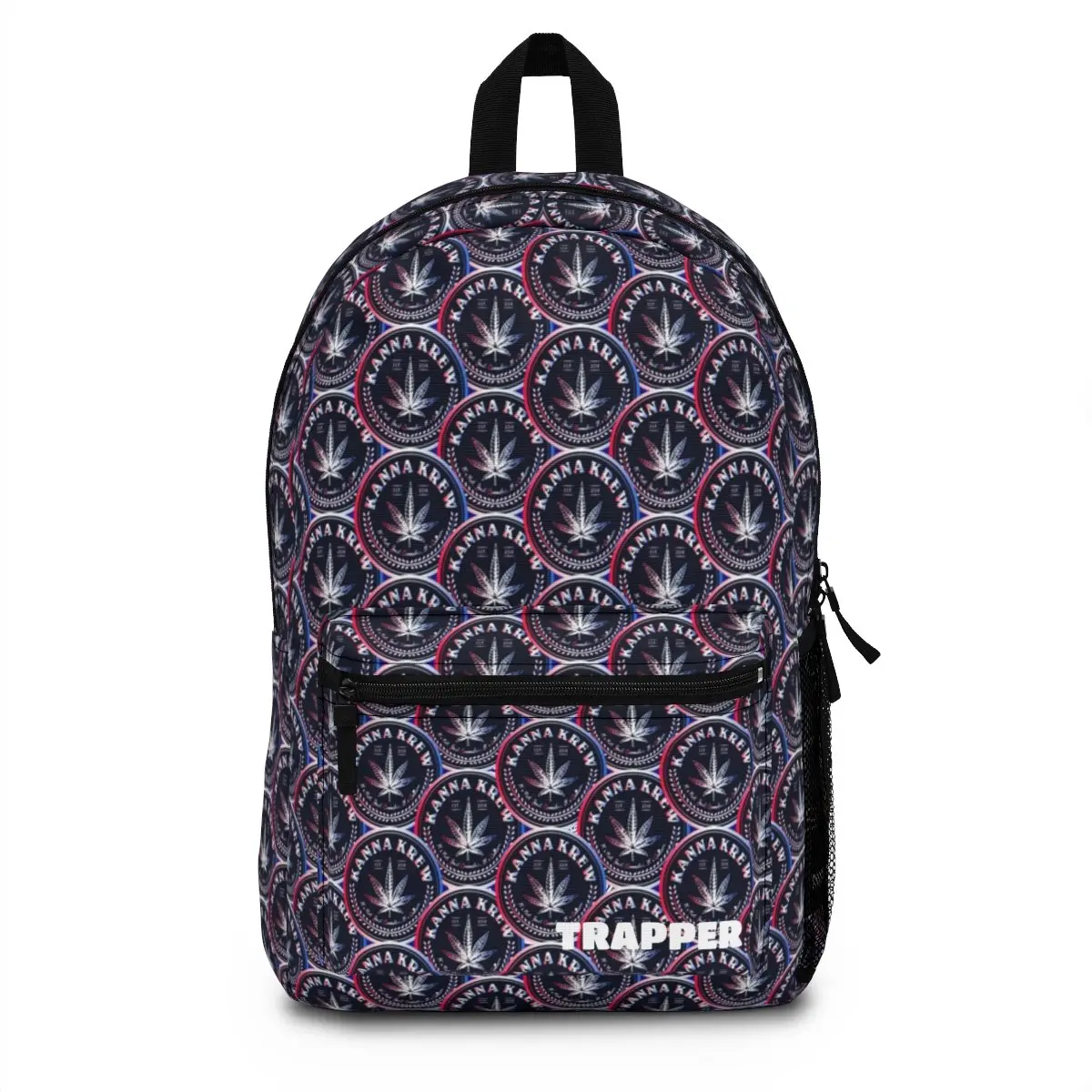 Red, White &amp; Krew Backpack | Lightweight, Durable, and Cannabis-Friendly | Kanna Krew