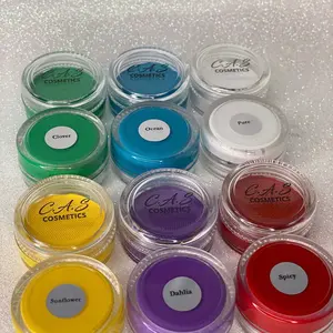 C.A.S Matte H2O Liners 6 Colors Available Water-Activated Eyeliner for Makeup Enthusiasts and Professionals 10g per Pot