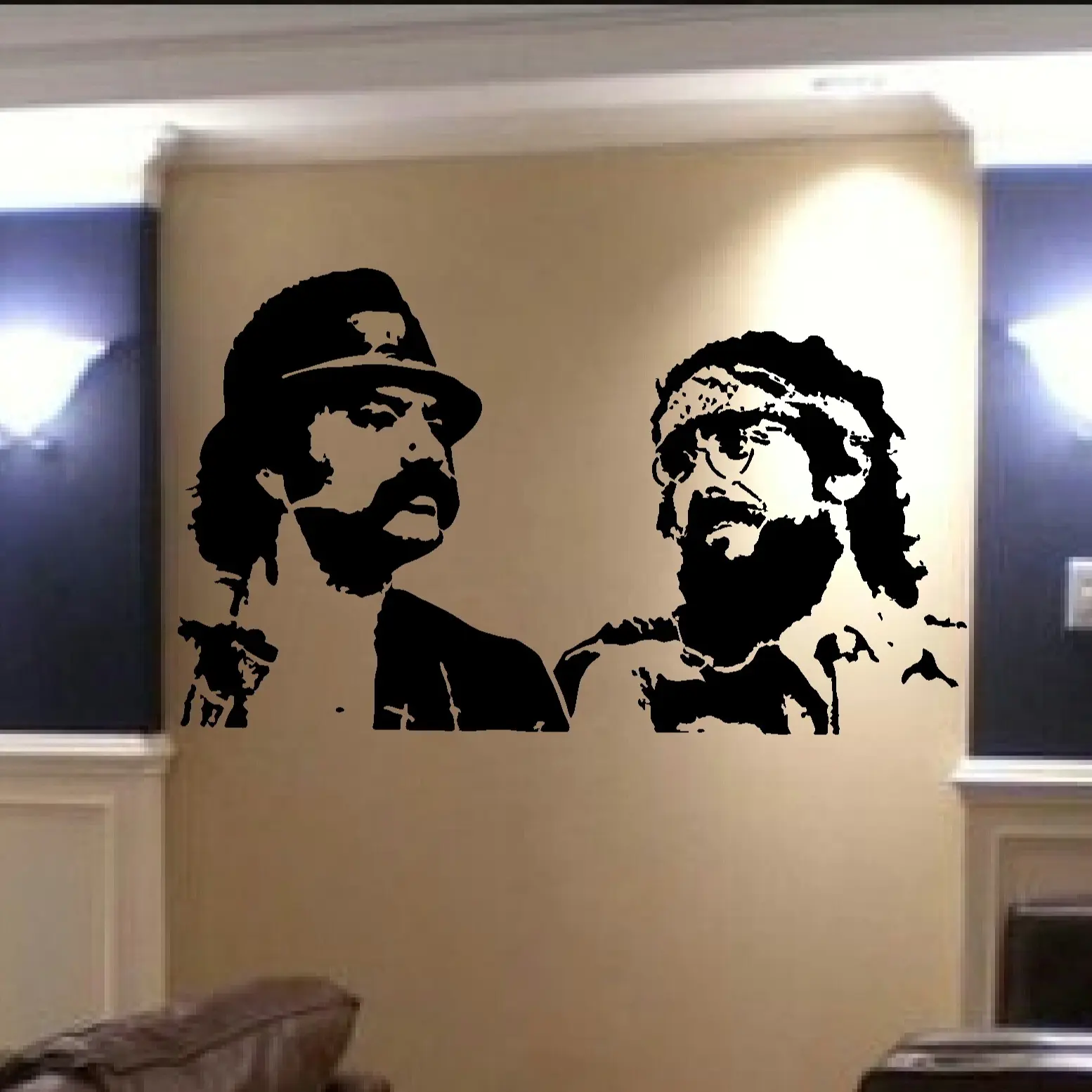 Chech and Chong Wall Decor Mural Decoration