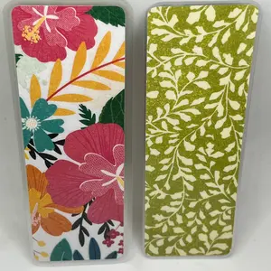 Floral bookmark Plastic