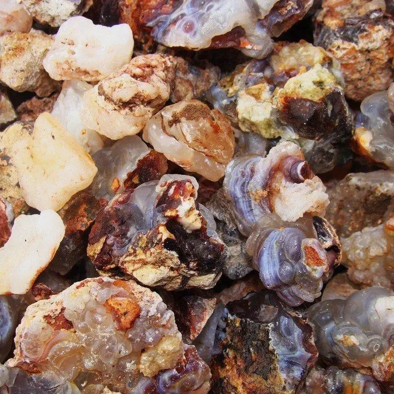 Fire Agate Rough (By the Pound) Fire Agate Rough (By the Pound)