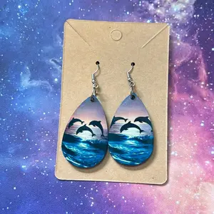 Dolphin earrings