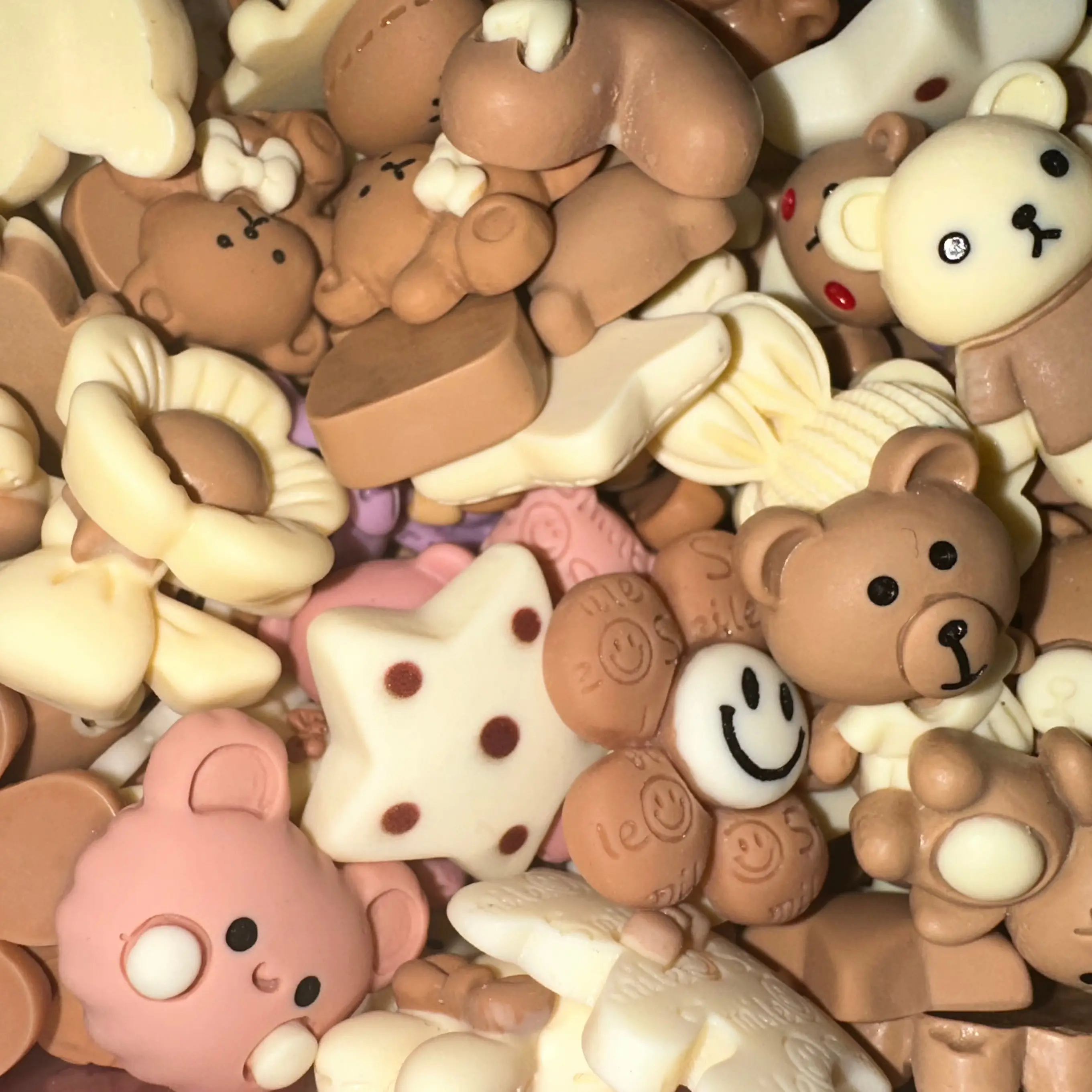 Cute Chocolate Charms for Resin, Cream Glue, Slime
