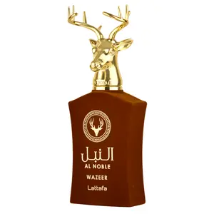 Al Noble Wazeer EDP - 100ML (3.4Oz) By Lattafa Perfumes - Long Lasting Unisex Perfume Fragrance Cologne Bergamot Blend
