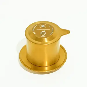 88 COFFEE Gold-plated Vietnamese Phin Coffee Maker Filter