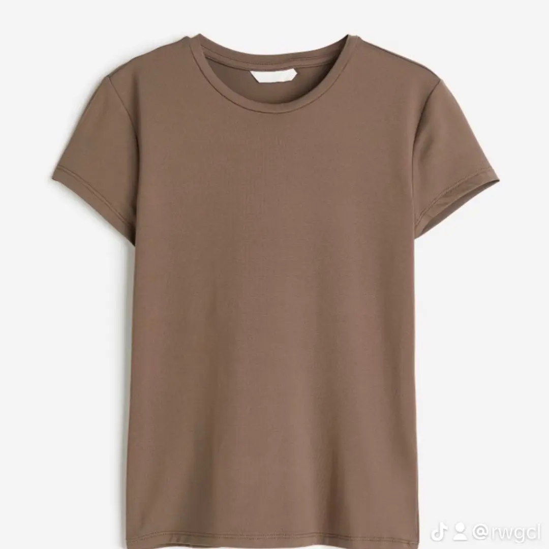 Fitted Microfiber T-shirt