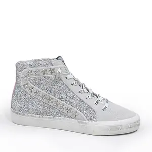 Vintage Havana Ray Sneaker-silver glitter