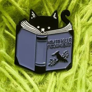 How to UnAlive a Mockingbird Cat Pin