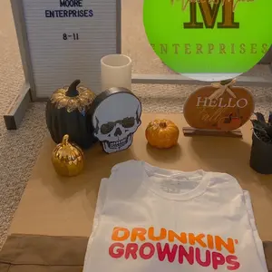 Novelty Tshirt Cotton Crew Neck