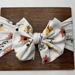 Flowers and bees headband