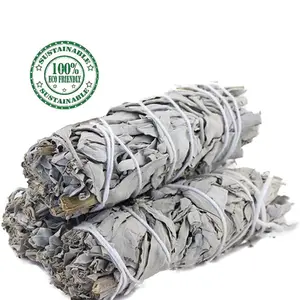 3 Pack White Sage Smudge Sticks 4 inch USDA Organic & Grown in California| Incense